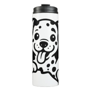 Garrafa Térmica Dálmata, Cachorro, Desenho