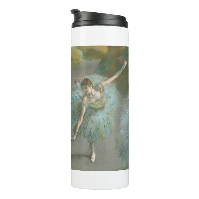Garrafa Térmica Dançarina em Green Edgar Degas (Rotação à direita)