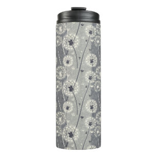 Garrafa Térmica Dandelion monocromático moderno