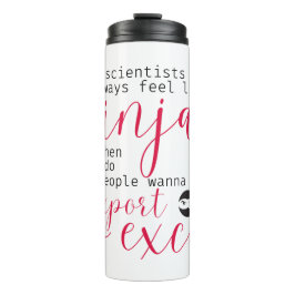 Garrafa Térmica Data Scientist Ninjas (para Mulheres na Tecnologia