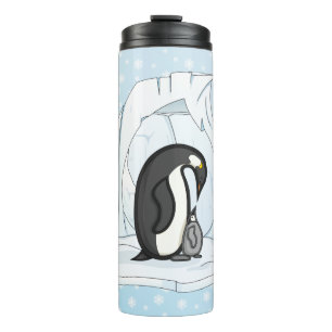 Garrafa Térmica Davin e Annie, o Tumbler Térmico dos Pinguins
