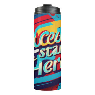 Garrafa Térmica "Dê poder à sua viagem"