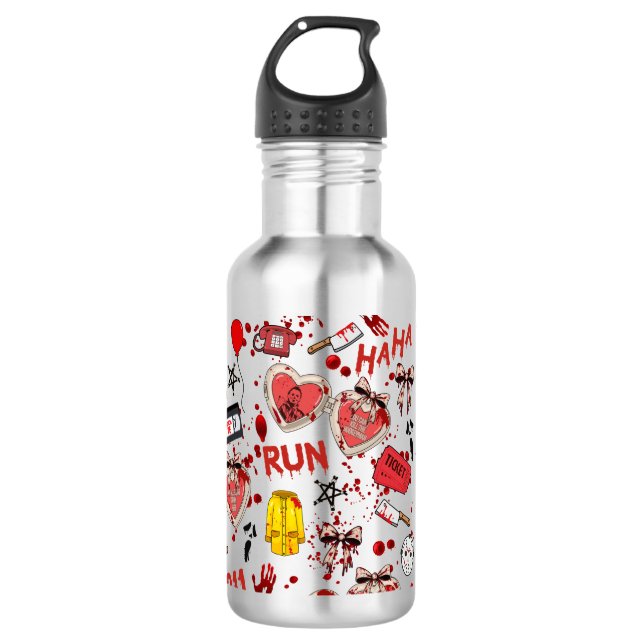 Garrafa Térmica de Sangue de Filme de Terror Assus (Frente)
