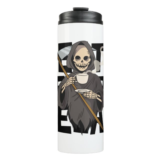 Garrafa Térmica Death Before Decaf (Frente)