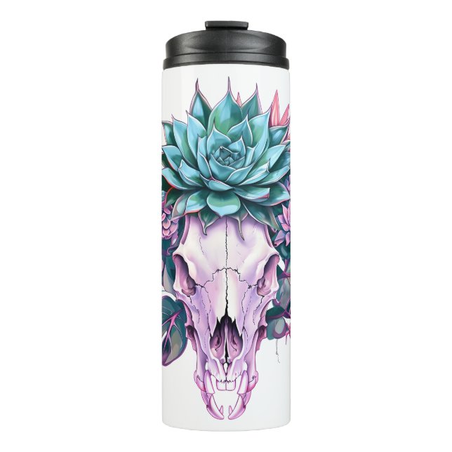 Garrafa Térmica Decadência Suculenta (Frente)