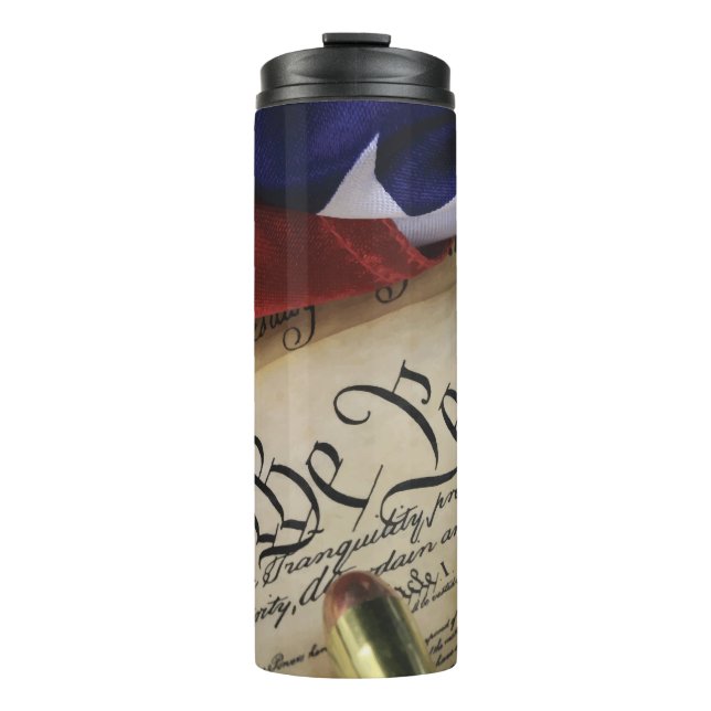 Garrafa Térmica Declaração de Independência   (Frente)