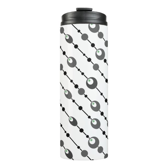 Garrafa Térmica deco design retro-Abstrato travesseiro decorativo (Frente)