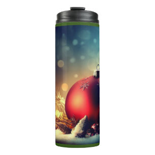 Garrafa Térmica Decorações de Natal 1