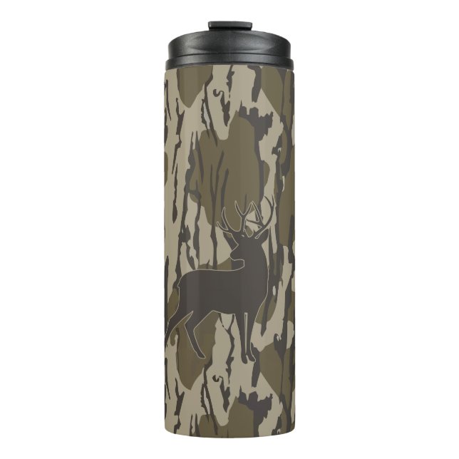 Garrafa Térmica Deer Hunting Bottomland Camo Deer Bottomland Camo  (Frente)