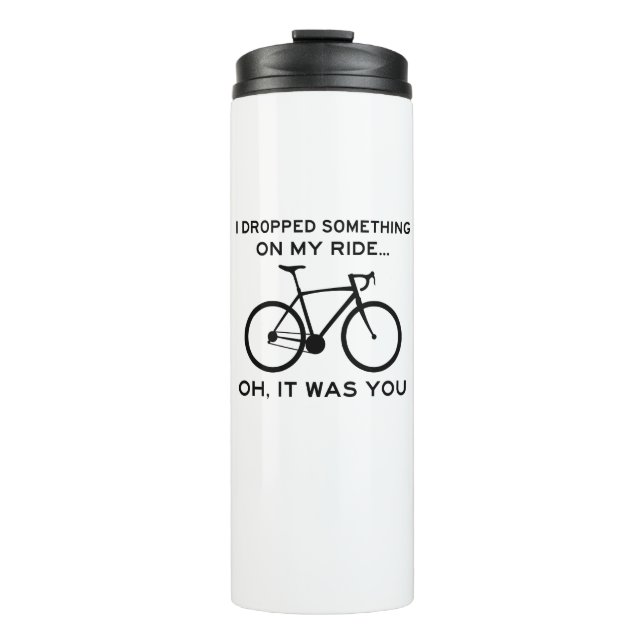 Garrafa Térmica Deixou Cair Algo Na Minha Carona. (Frente)