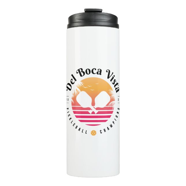 Garrafa Térmica Del Boca Vista Pickleball Champions Mug (Frente)