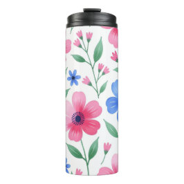 Garrafa Térmica Delícia de Flor de Água de Rosa