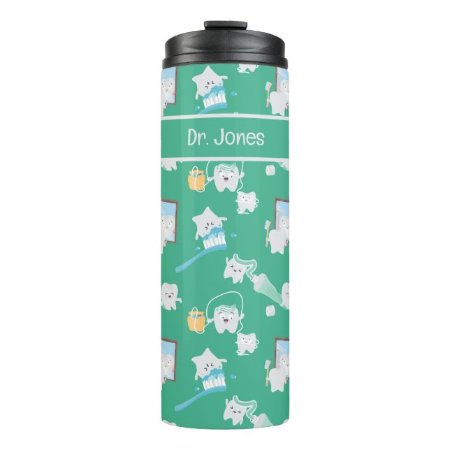 Garrafa Térmica Dentista de dentistas dentários para bebês adoráve (Frente)
