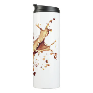 Garrafa Térmica Derramamento de Café