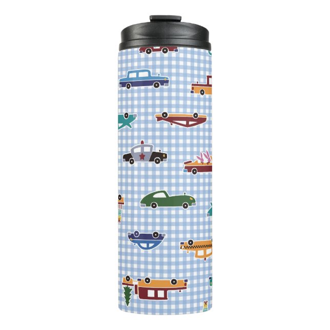 Garrafa Térmica Desenho De Carro Bonito: Simples E Sem Olhos (Frente)