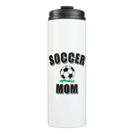 Garrafa Térmica Desenho E Texto Da Mãe Do Futebol