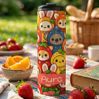 Desfile de Amigos Frutas | Personalização de Anima