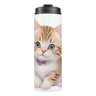Garrafa Térmica Design Adorável de Kitten