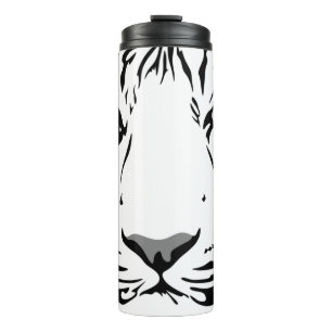 Garrafa Térmica Design de animais de padrão Tigre
