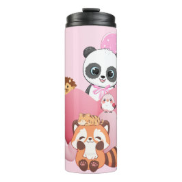 Garrafa Térmica Design de Animais Fofos