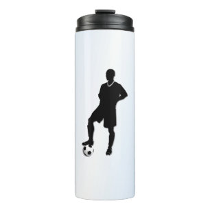 Garrafa Térmica Design de esportes de futebol