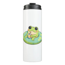Garrafa Térmica Design de limonada de um dia de piscina de verão c
