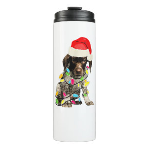 Garrafa Térmica Design de Natal para Ponteiro de Curta Alemão