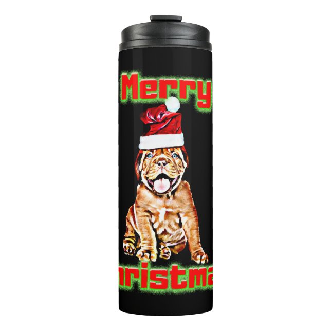 Garrafa Térmica Design de presente de natal dos Pântanos (Frente)