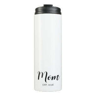 Garrafa Térmica Design de Texto em Negrito da Minimalist Mama Mile