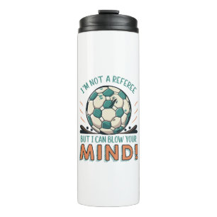 Garrafa Térmica Design Divertido de Futebol