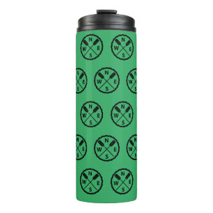 Garrafa Térmica Design do Explorador de Pás - Tumbler Térmico