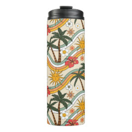 Garrafa Térmica design floral