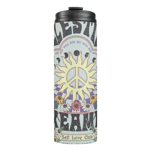 Garrafa Térmica DESIGN gráfico SREAMER SUN ROSA TSHIRT CELESTIAL (Frente)