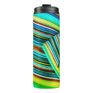 Garrafa Térmica Design Ilusão Linha Verde
