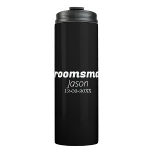 Garrafa Térmica despedida de solteiro padrinho adicionar nome mode