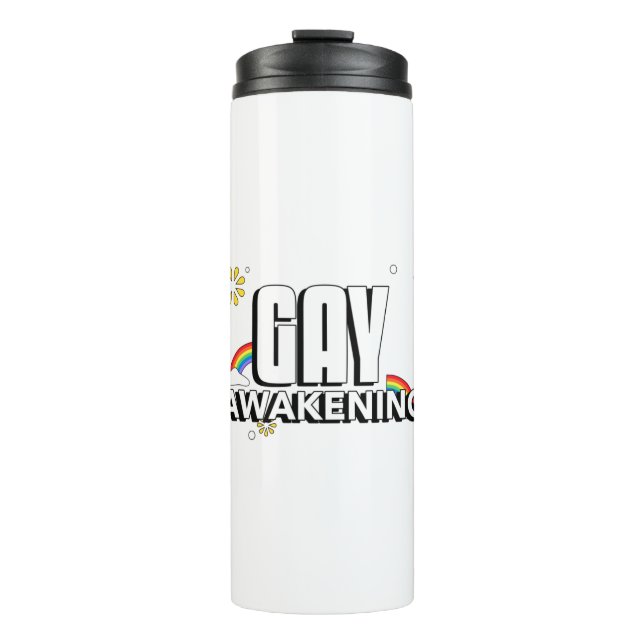 Garrafa Térmica Despertar gay (Frente)