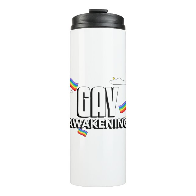 Garrafa Térmica Despertar gay (Frente)