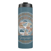 Destaque de Teal e Abstrato de Dourado Personaliza