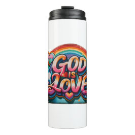 Garrafa Térmica Deus é amor