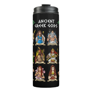 Garrafa Térmica Deuses gregos antigos