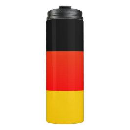Garrafa Térmica Deutsche Flagge ou alemão Flag Thermal Tumbler
