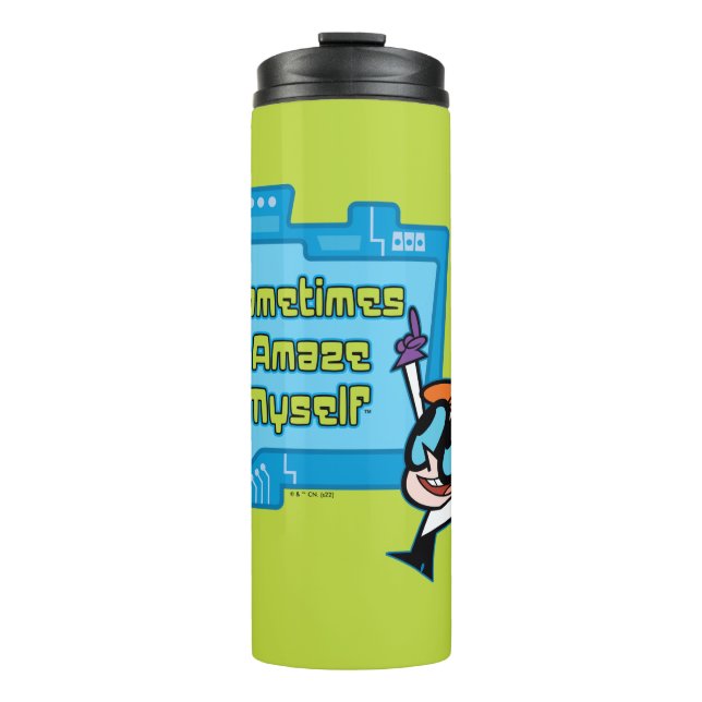 Garrafa Térmica Dexter - Às vezes eu me surpreende (Frente)