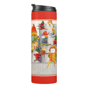 Garrafa Térmica DEZ SORTES A LÍDEZ TÚMULO Térmico + Vermelho