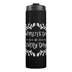 Garrafa Térmica Dia das Mulheres
