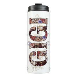 Garrafa Térmica Dia de as mães/Gigi bonito