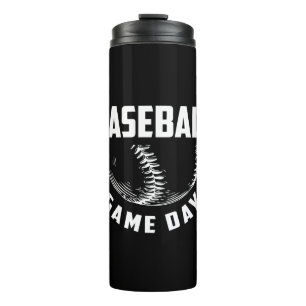 Garrafa Térmica Dia do Jogo Baseball