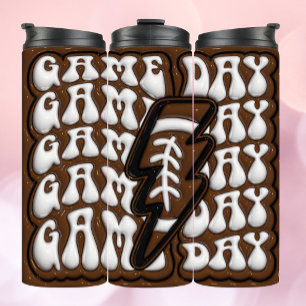 Garrafa Térmica DIA DO JOGO - Tumbler Inflado 3D