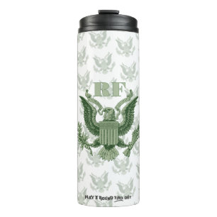 Garrafa Térmica Dia dos Pais Scramble Green Eagle Crest Monograma