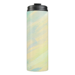 Garrafa Térmica Diversão Amarelo E Teal