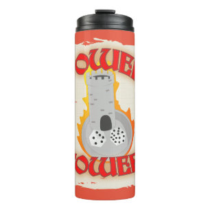 Garrafa Térmica Diversão do Design do Conselho do jogo da Power To